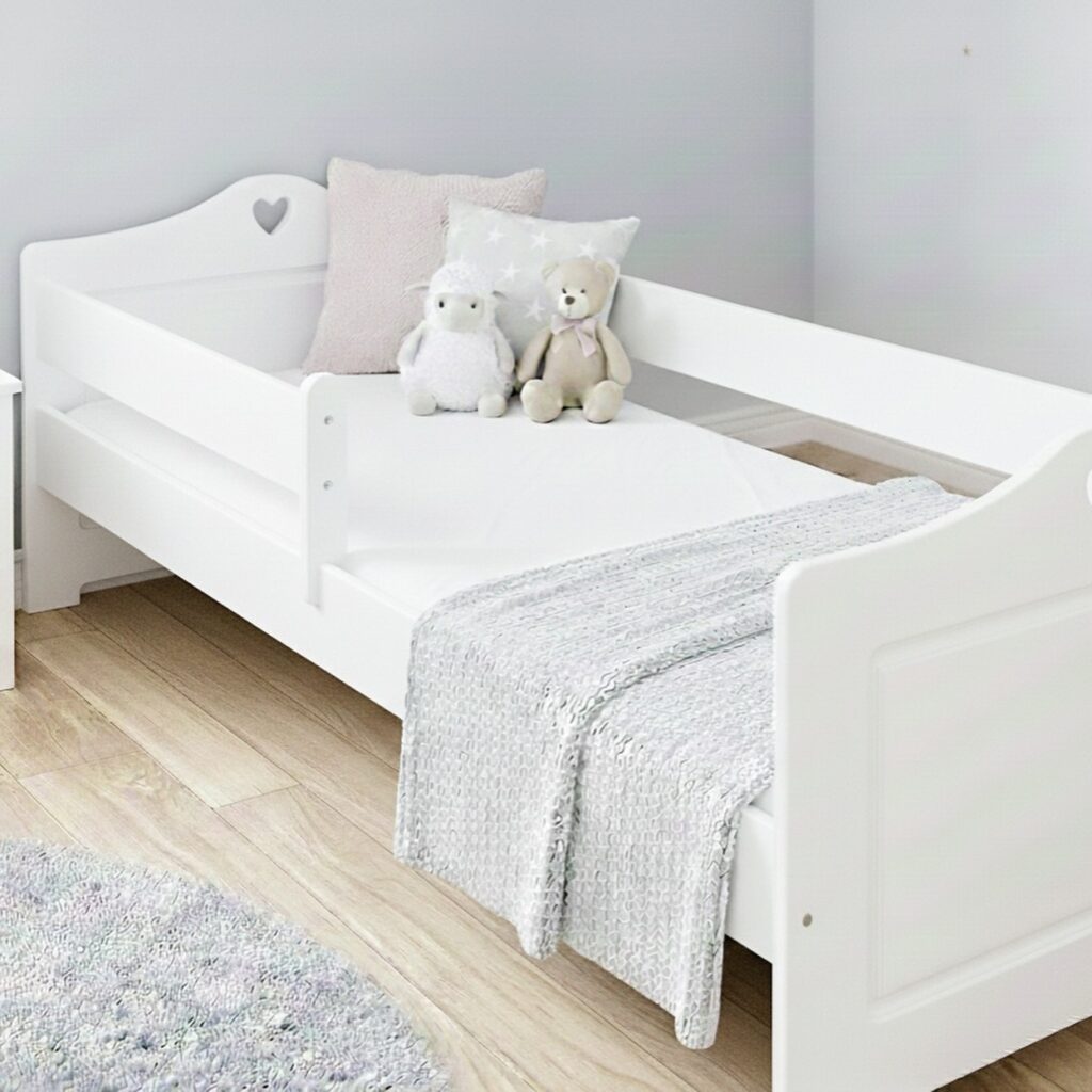 Detská posteľ Emka PW 200x90 cm – masívna borovica moderný dizajn pohľad 2