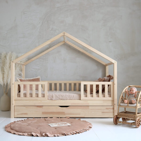 Detská domčeková posteľ HouseBed KODAŇ PLZ Duo Plus 190/90 cm (s prístelkou)