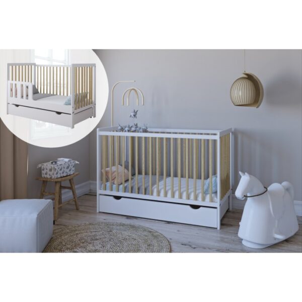 Detská postieľka  LIMA  2v1  PW   (výber farieb)