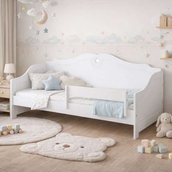 Detská posteľ HVIEZDA PW  + prístelok  (výber farieb)