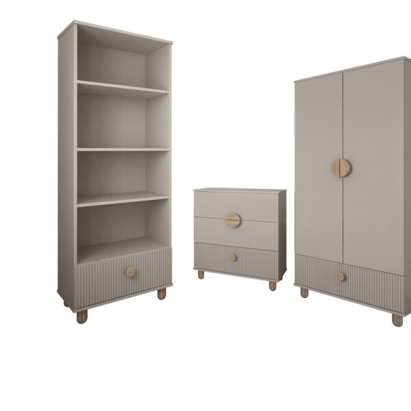 Zostava nábytku 3ks - LOUFIT PW kašmír