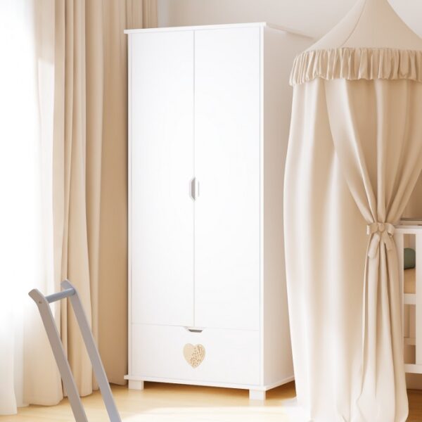 Detská skriňa HEART  (výber farieb)