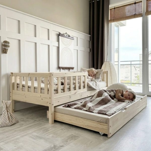 Detská posteľ Basic Dávid Plus 200x120 (s prístelkou)